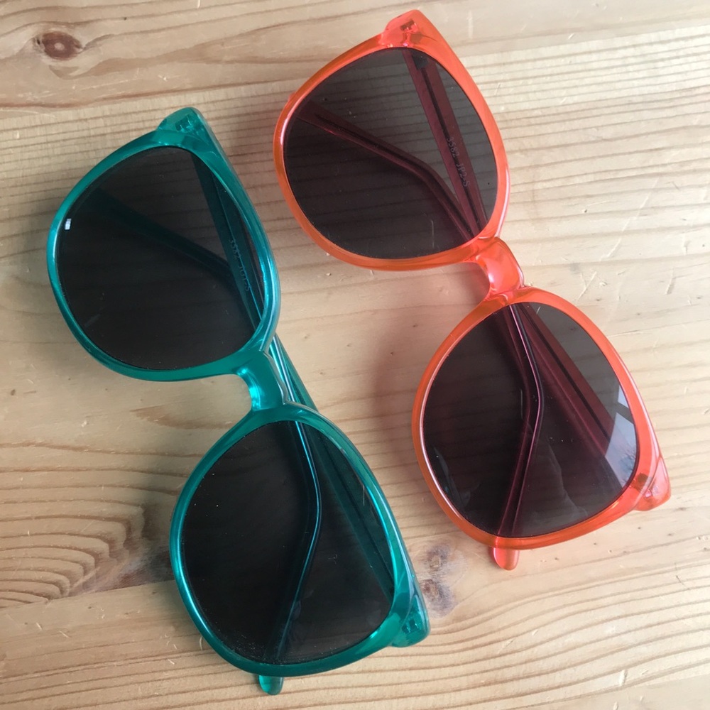 Vintage large sunglasses bundle summer